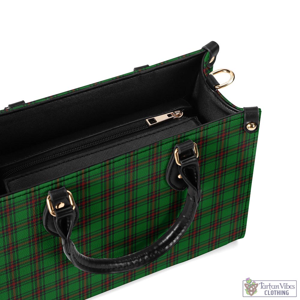 Ged Tartan Luxury Leather Handbags - Tartan Vibes Clothing
