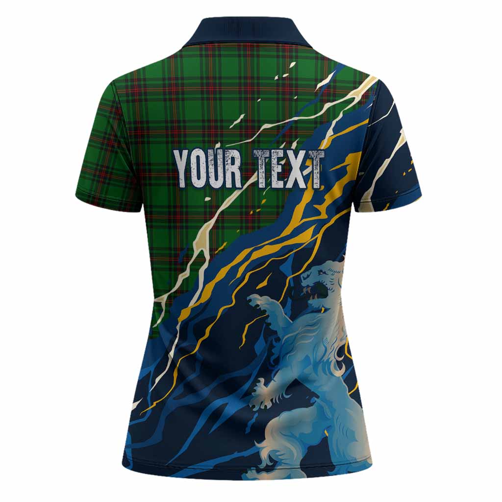 Ged Scotland Tartan Women Polo Shirt WC2026 Football - We'll Be Coming