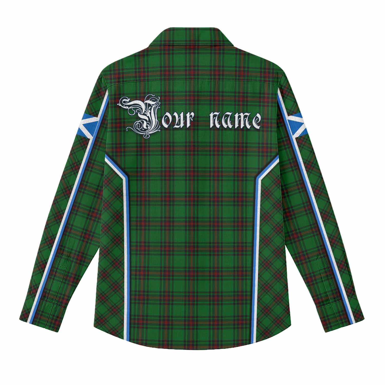 Ged Tartan Crest Women Casual Shirt Scotland Coat of Arm Flag Style - Tartan Vibes Clothing