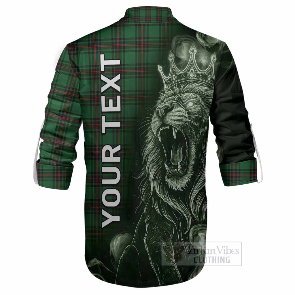Ged Tartan Ghillie Shirt Roaring Lion Heritage
