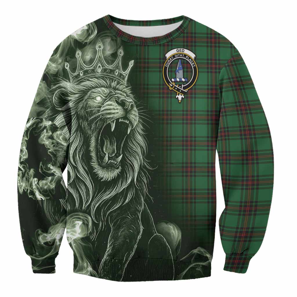 Ged Tartan Sweatshirt Roaring Lion Heritage