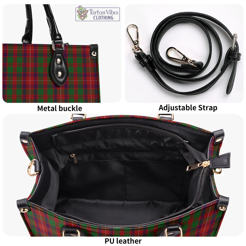 Geddes Tartan Luxury Leather Handbags - Tartan Vibes Clothing