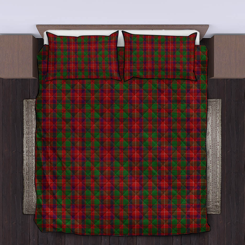Geddes Tartan Quilt Bed Set King - Tartan Vibes Clothing