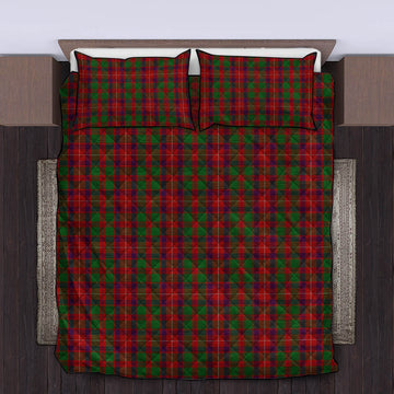 Geddes Tartan Quilt Bed Set King - Tartan Vibes Clothing