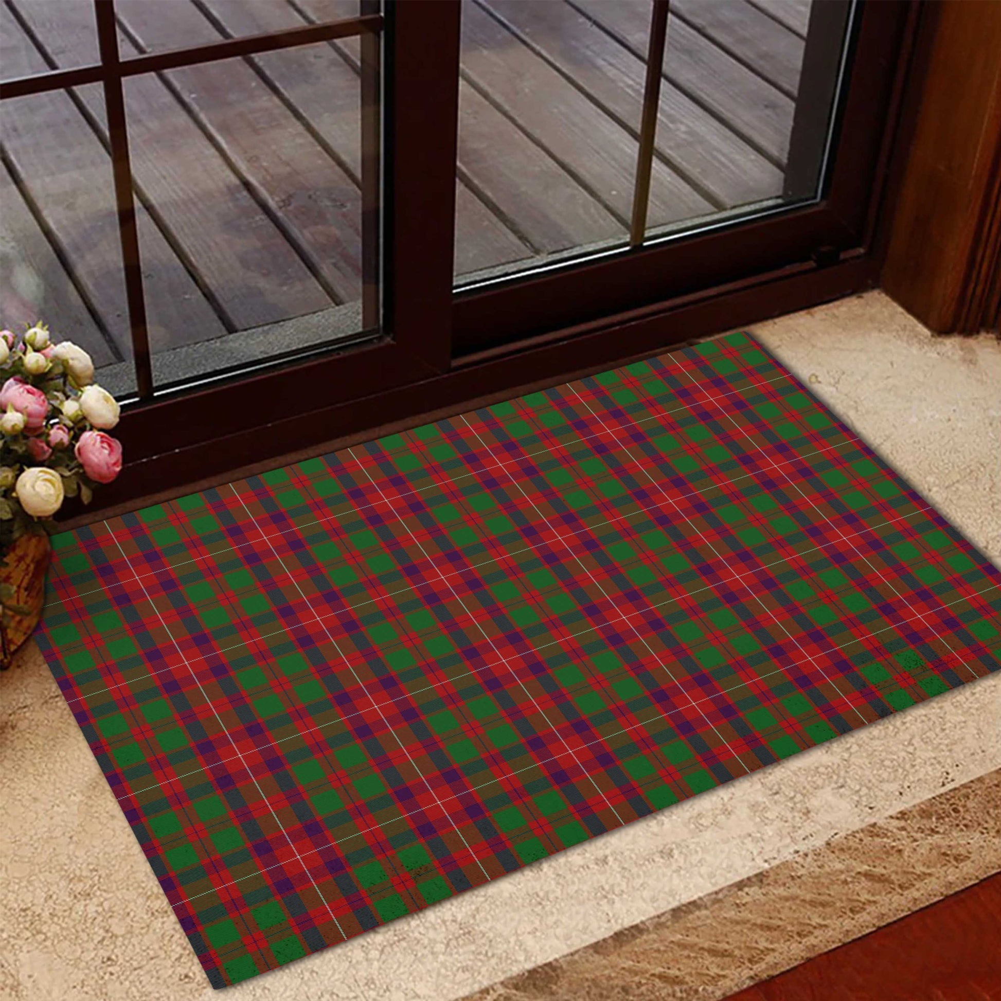 Geddes Tartan Rubber Doormat L 60*90cm - Tartan Vibes Clothing