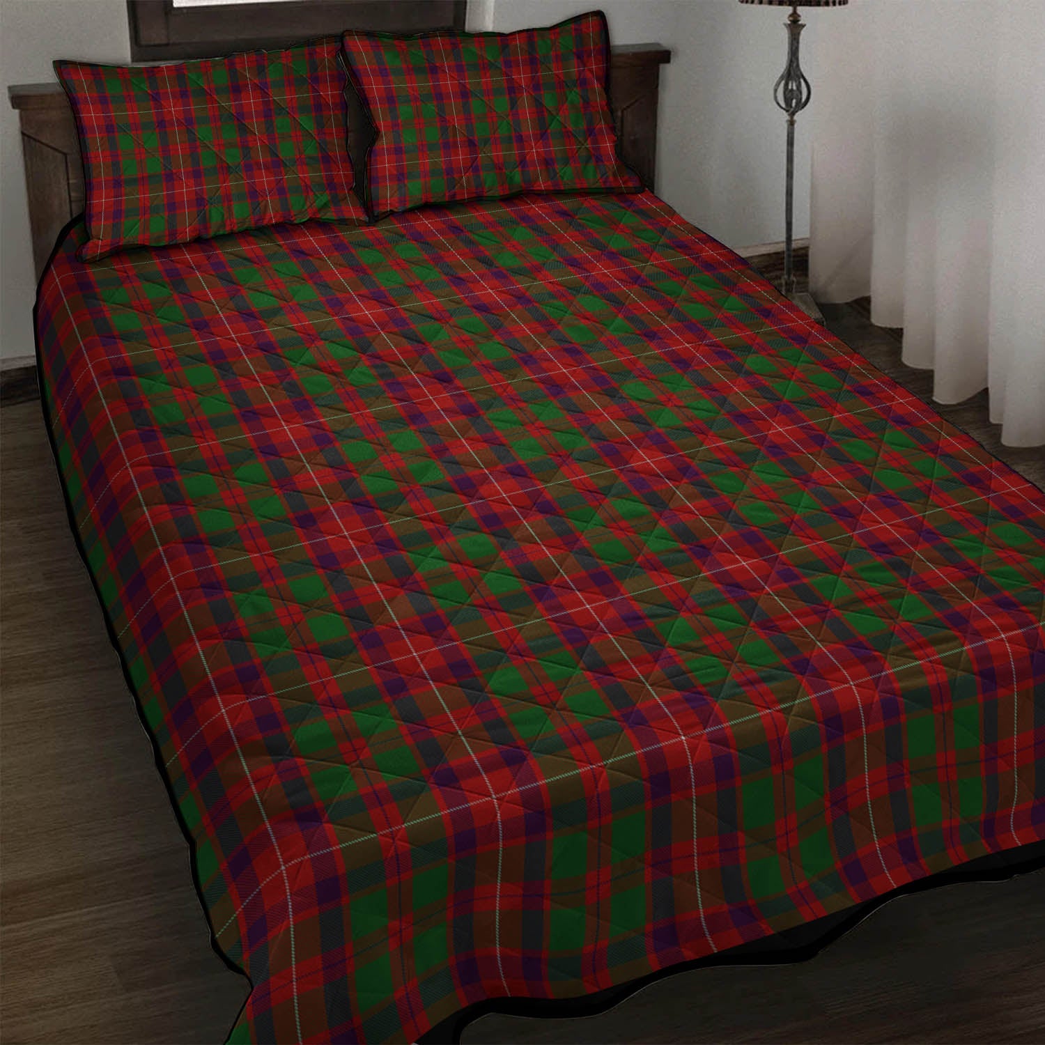 Geddes Tartan Quilt Bed Set - Tartan Vibes Clothing