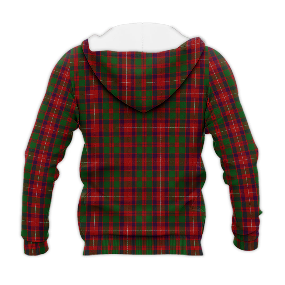 Geddes Tartan Knitted Hoodie - Tartan Vibes Clothing