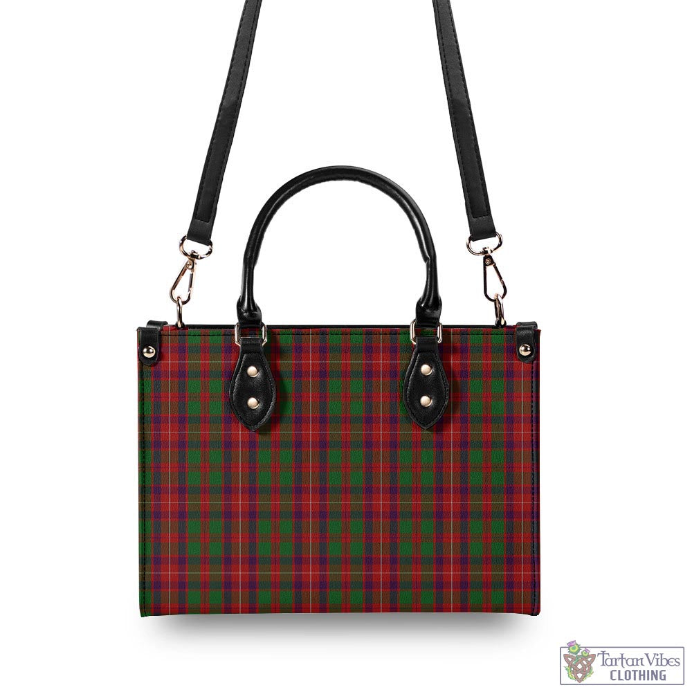Geddes Tartan Luxury Leather Handbags - Tartan Vibes Clothing