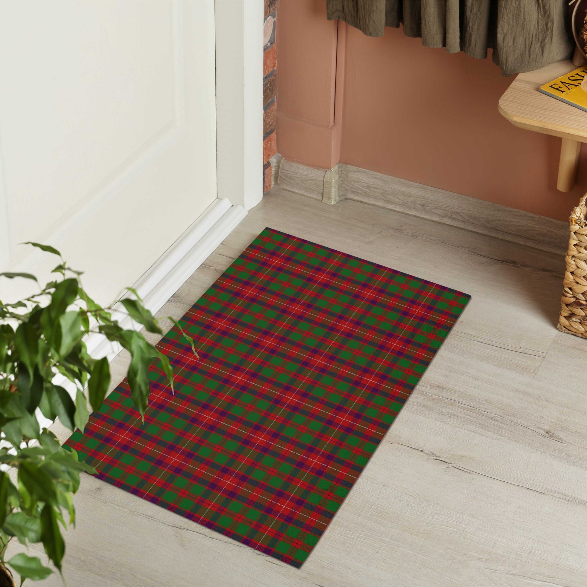 Geddes Tartan Rubber Doormat - Tartan Vibes Clothing