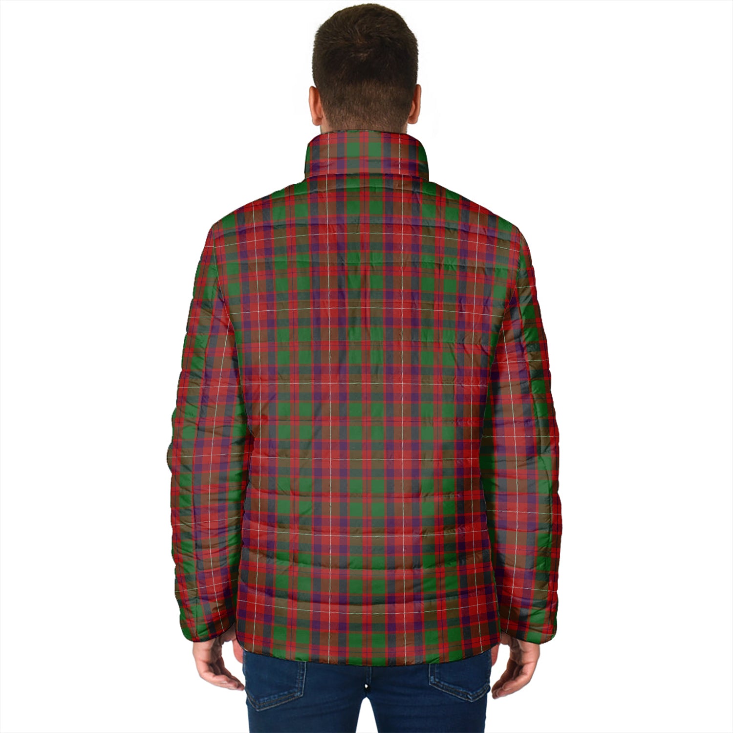 Geddes Tartan Padded Jacket - Tartan Vibes Clothing