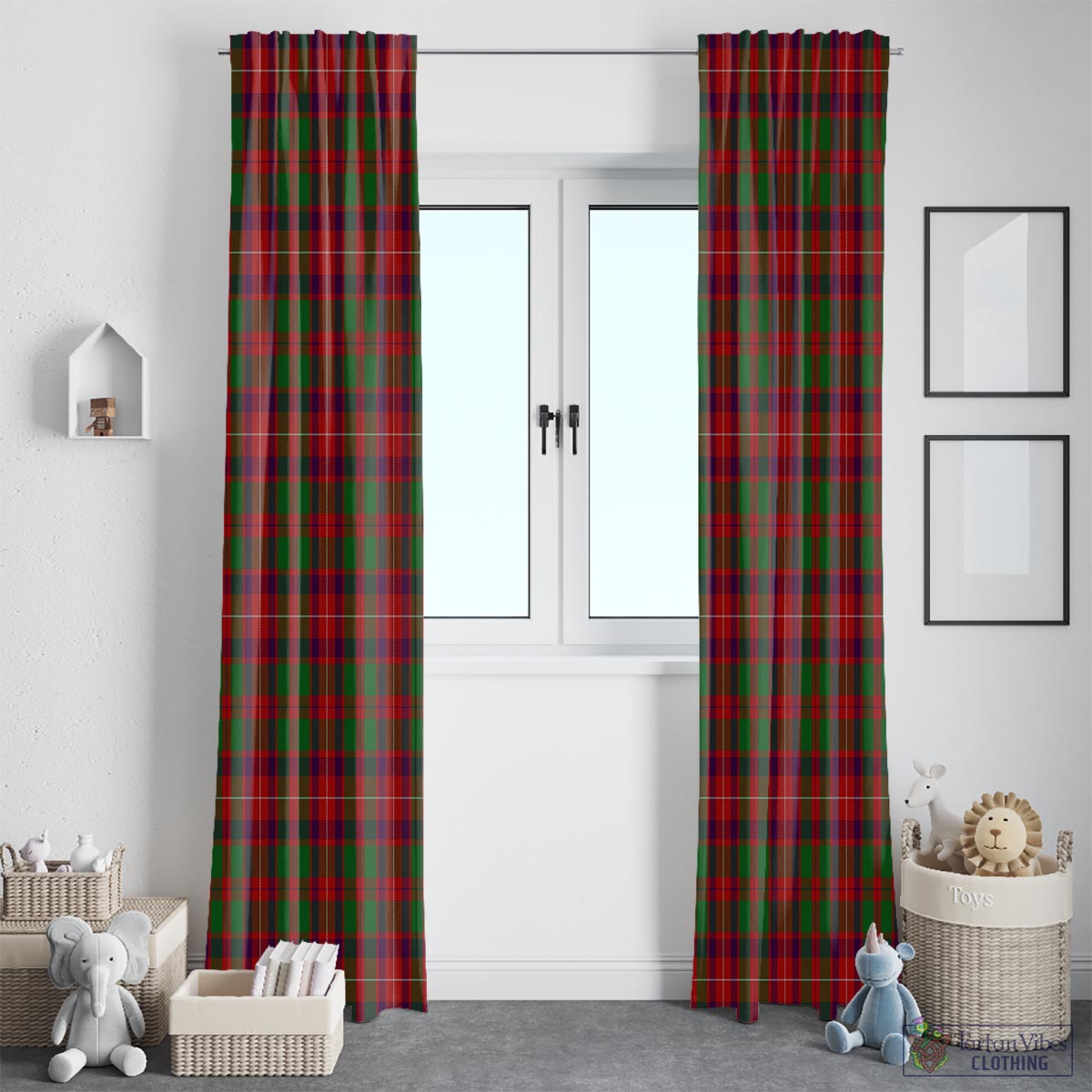 Geddes Tartan Window Curtain