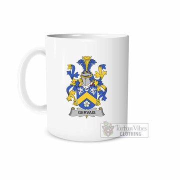 Gervais Irish Clan Coat of Arms Ceramic Mug