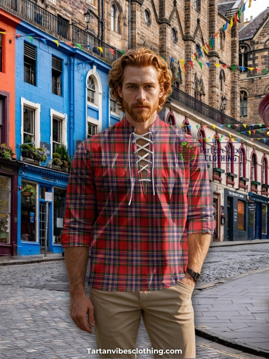 Tartan Ghillie Kilt Shirt