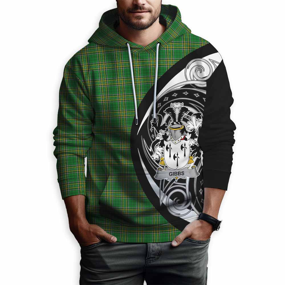 Gibbs Irish Clan Hoodie Celtic Circle Style Pullover Hoodie - Tartan Vibes Clothing