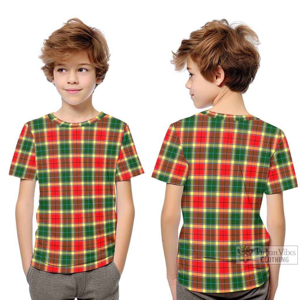 Gibson (Gibbs or Gibsone) Tartan Kid T-Shirt Youth XL Size14 - Tartan Vibes Clothing