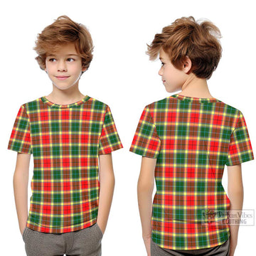 Gibson (Gibbs or Gibsone) Tartan Kid T-Shirt Youth XL Size14 - Tartan Vibes Clothing