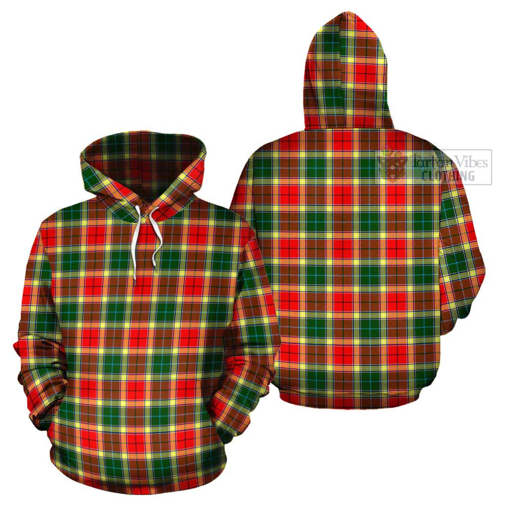 Gibson (Gibbs or Gibsone) Tartan Cotton Hoodie - Tartan Vibes Clothing