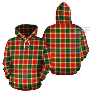 Gibson (Gibbs or Gibsone) Tartan Cotton Hoodie - Tartan Vibes Clothing