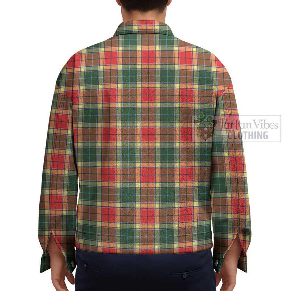 Gibson (Gibbs or Gibsone) Tartan Unisex Lapel Cotton Jacket - Tartan Vibes Clothing