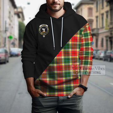 Gibson (Gibbs or Gibsone) Tartan Hoodie with Family Crest and Military Logo Style - Tartan Vibes Clothing