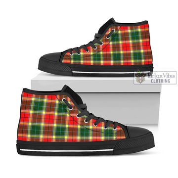 Gibson (Gibbs or Gibsone) Tartan High Top Shoes - Tartan Vibes Clothing