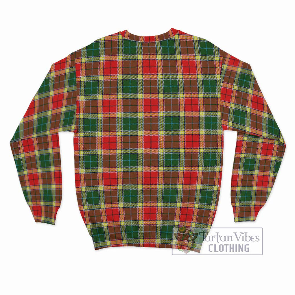Gibson (Gibbs or Gibsone) Tartan Sweatshirt with Family Crest DNA In Me Style - Tartan Vibes Clothing