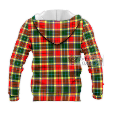 Gibson (Gibbs or Gibsone) Tartan Knitted Hoodie with Family Crest DNA In Me Style - Tartan Vibes Clothing