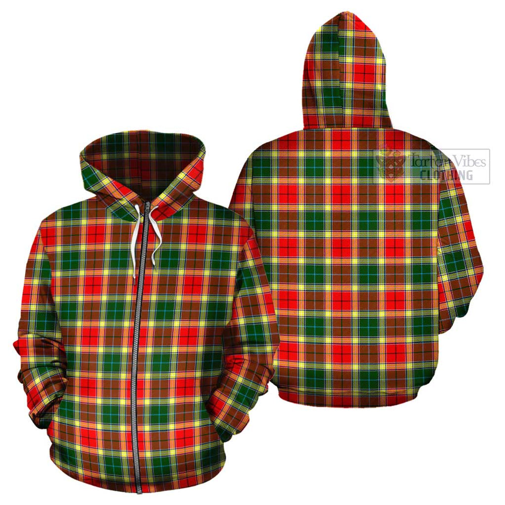 Gibson (Gibbs or Gibsone) Tartan Cotton Hoodie - Tartan Vibes Clothing