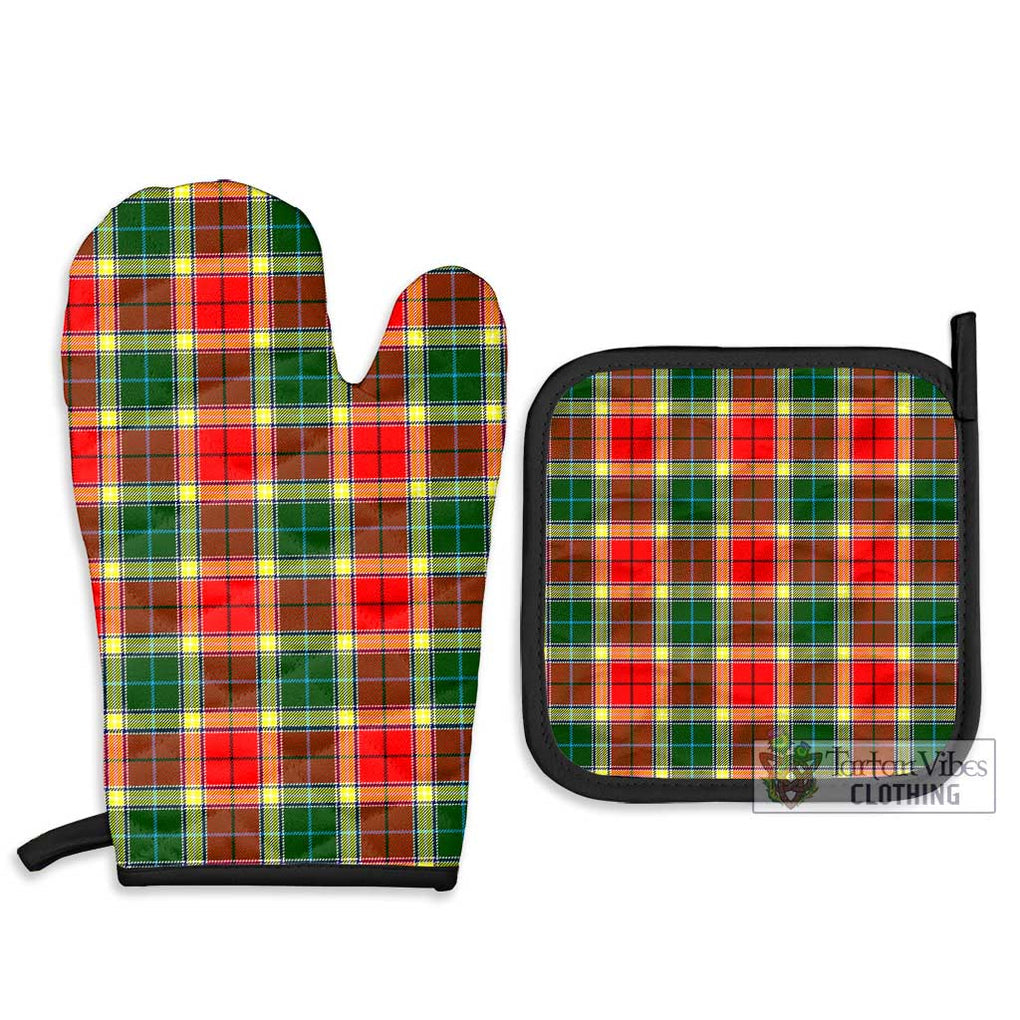 Gibson (Gibbs or Gibsone) Tartan Combo Oven Mitt & Pot-Holder - Tartan Vibes Clothing