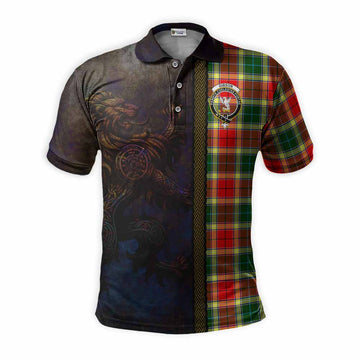 Gibson (Gibbs or Gibsone) Tartan Family Crest Polo Shirt Alba Gu Brath Be Brave Lion Ancient Style Kid - Tartan Vibes Clothing