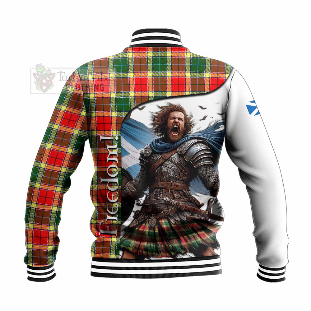 Gibson (Gibbs or Gibsone) Crest Tartan Baseball Jacket Inspired by the Freedom of Scottish Warrior - Tartan Vibes Clothing