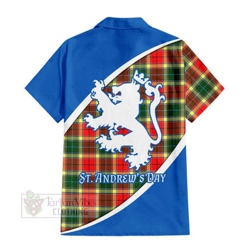 Gibson (Gibbs or Gibsone) Family Crest Tartan Hawaiian Shirt Celebrate Saint Andrew's Day in Style - Tartan Vibes Clothing