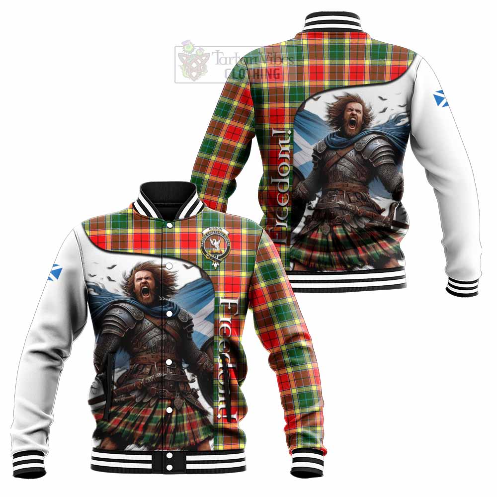 Gibson (Gibbs or Gibsone) Crest Tartan Baseball Jacket Inspired by the Freedom of Scottish Warrior - Tartan Vibes Clothing