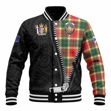 Gibson (Gibbs or Gibsone) Tartan Baseball Jacket New Zealand Pattern Unique Zipper Stylized
