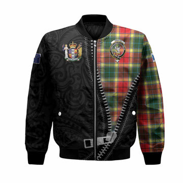 Gibson (Gibbs or Gibsone) Tartan Bomber Jacket New Zealand Pattern Unique Zipper Stylized