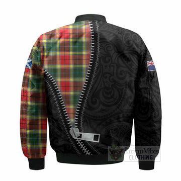 Gibson (Gibbs or Gibsone) Tartan Bomber Jacket New Zealand Pattern Unique Zipper Stylized
