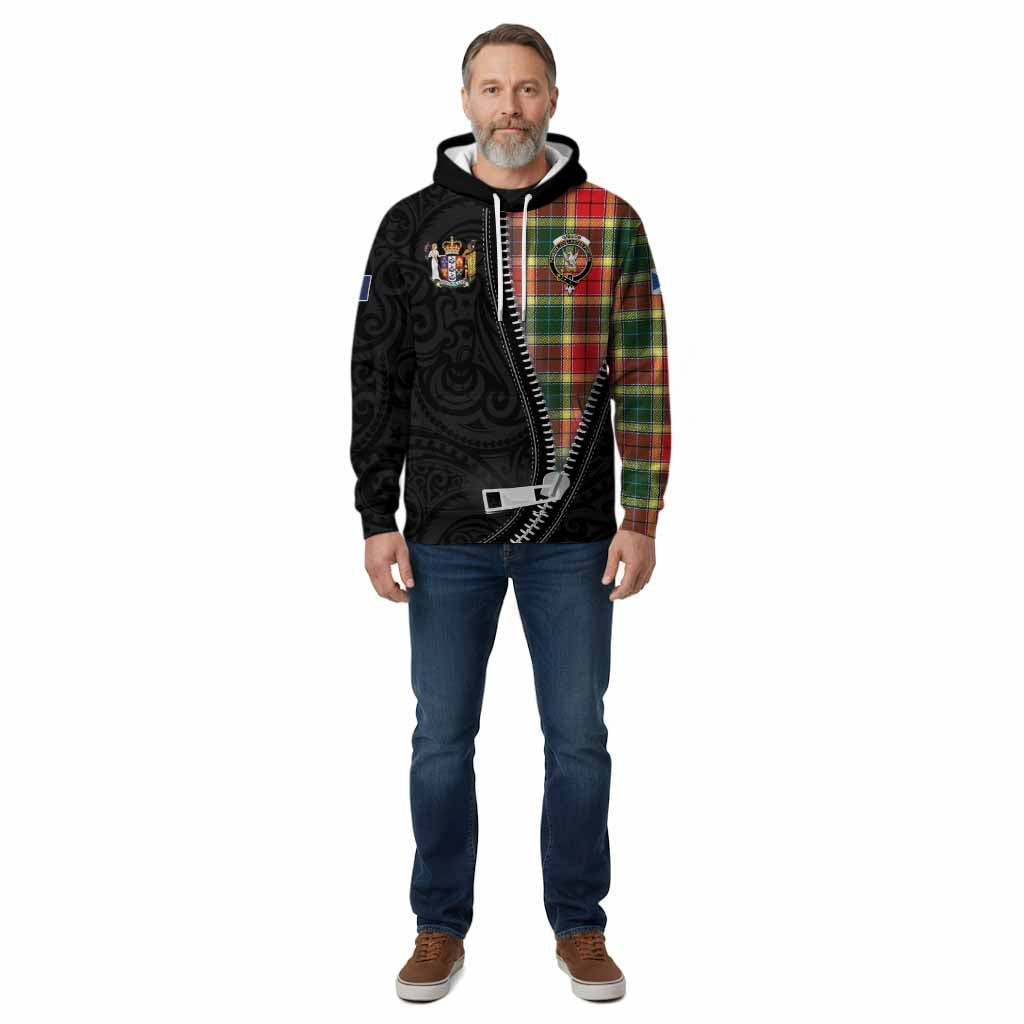 Gibson (Gibbs or Gibsone) Tartan Cotton Hoodie New Zealand Pattern Unique Zipper Stylized