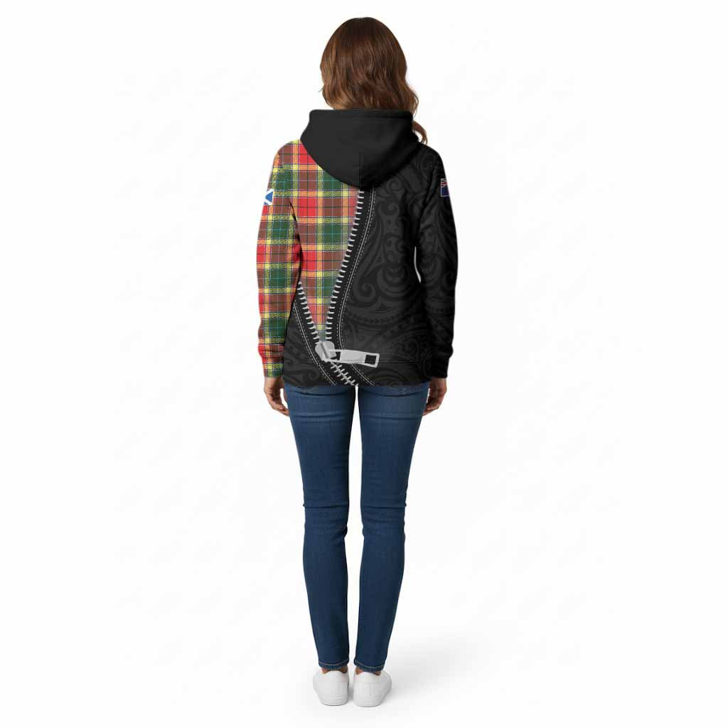 Gibson (Gibbs or Gibsone) Tartan Cotton Hoodie New Zealand Pattern Unique Zipper Stylized