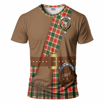 Gibson (Gibbs or Gibsone) Tartan Crest T-Shirt Kilt Costume Style