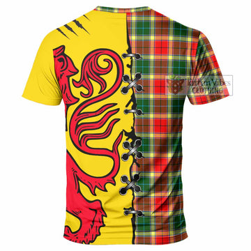 Gibson (Gibbs or Gibsone) Tartan Family Crest T-shirt Lion Rampant Honor