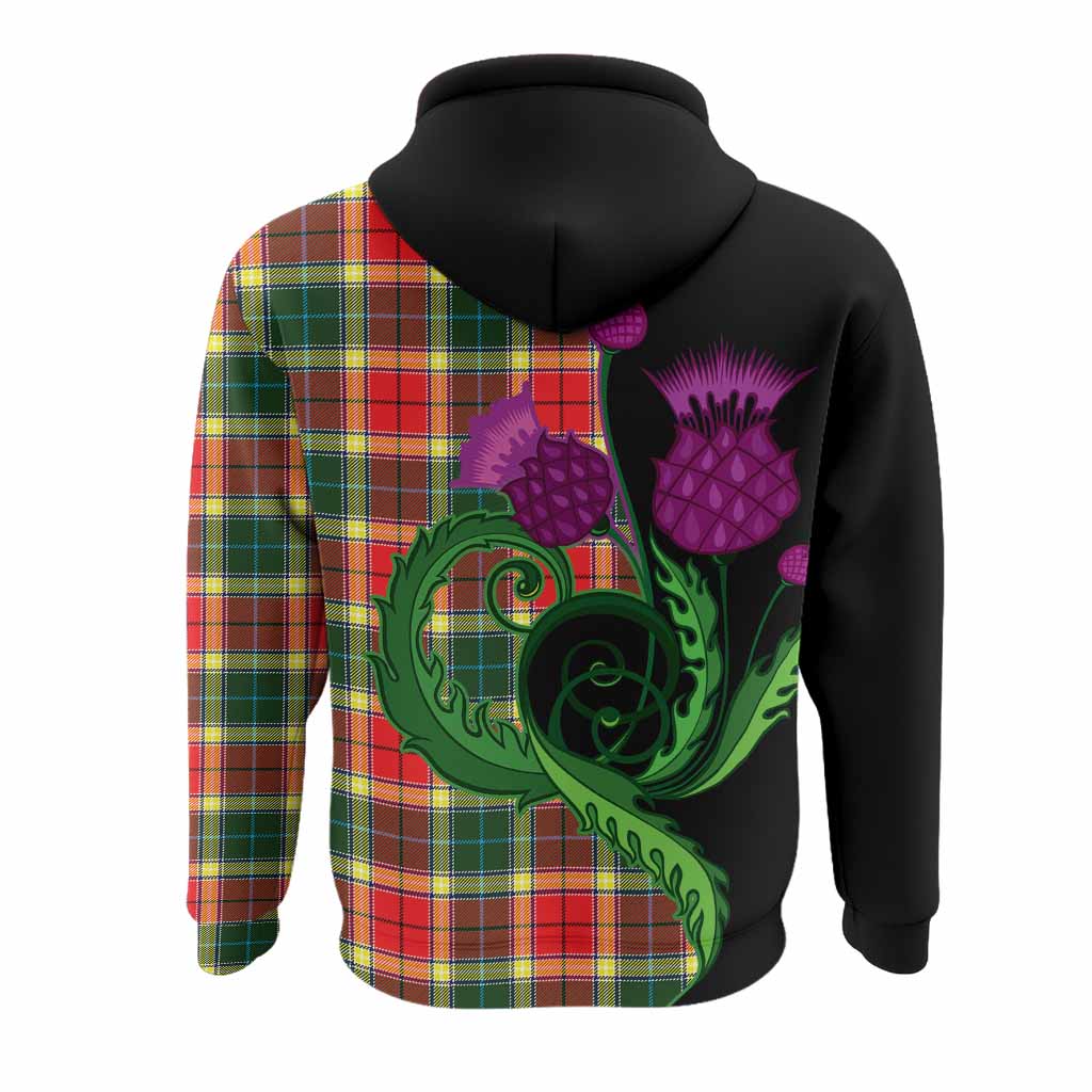 Gibson (Gibbs or Gibsone) Tartan Hoodie Traditional Scottish Thistle