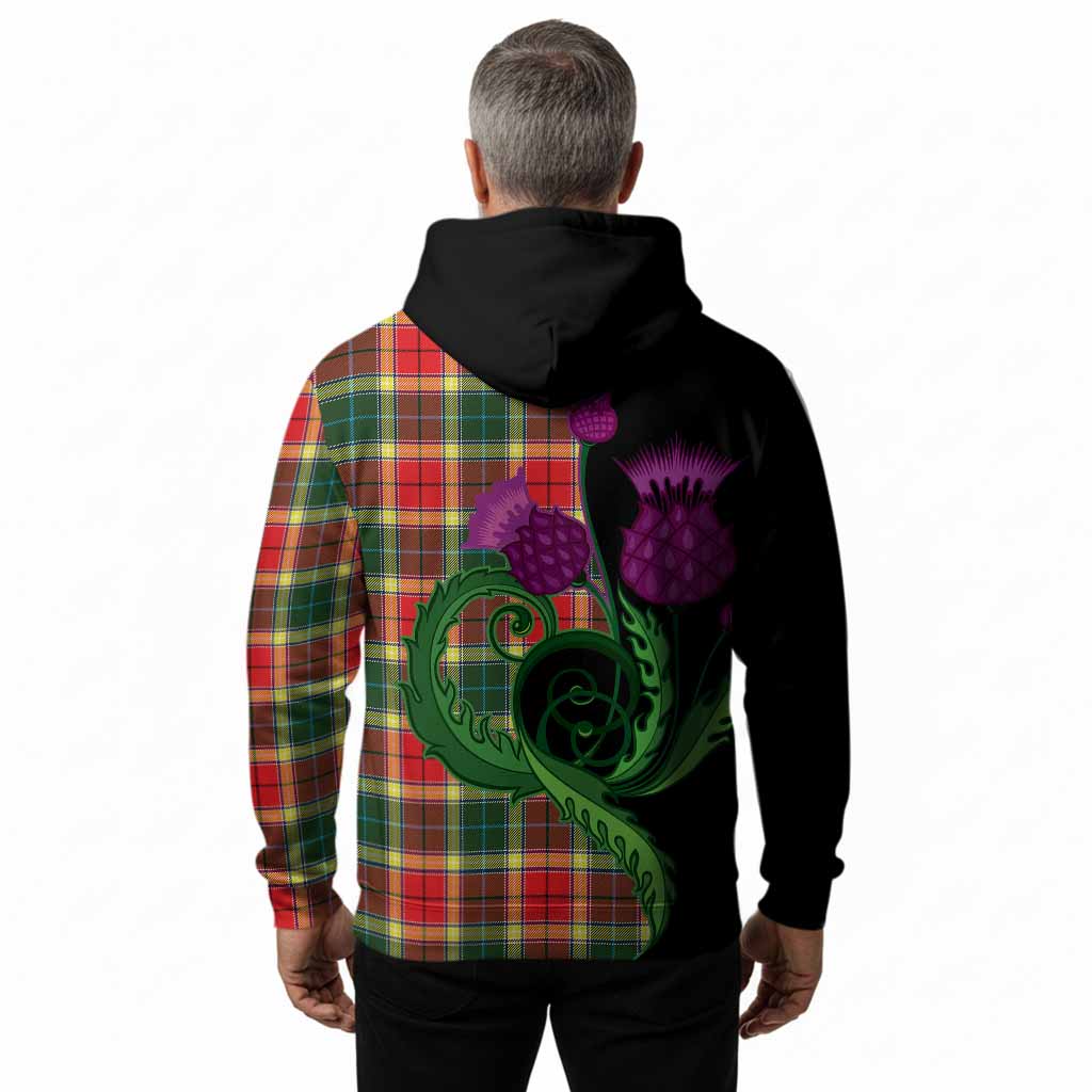 Gibson (Gibbs or Gibsone) Tartan Hoodie Traditional Scottish Thistle