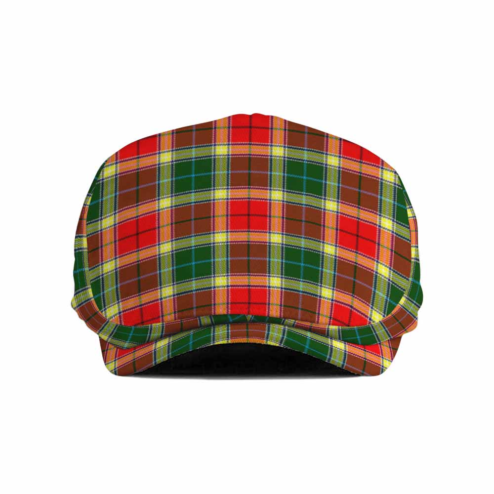 Gibson (Gibbs or Gibsone) Tartan Jeff Cap, Tartan Flat Cap