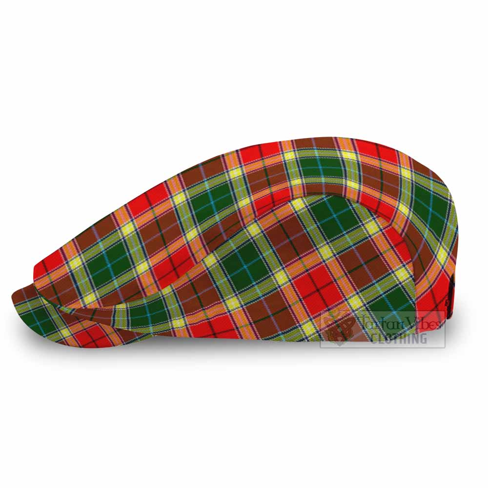 Gibson (Gibbs or Gibsone) Tartan Jeff Cap, Tartan Flat Cap