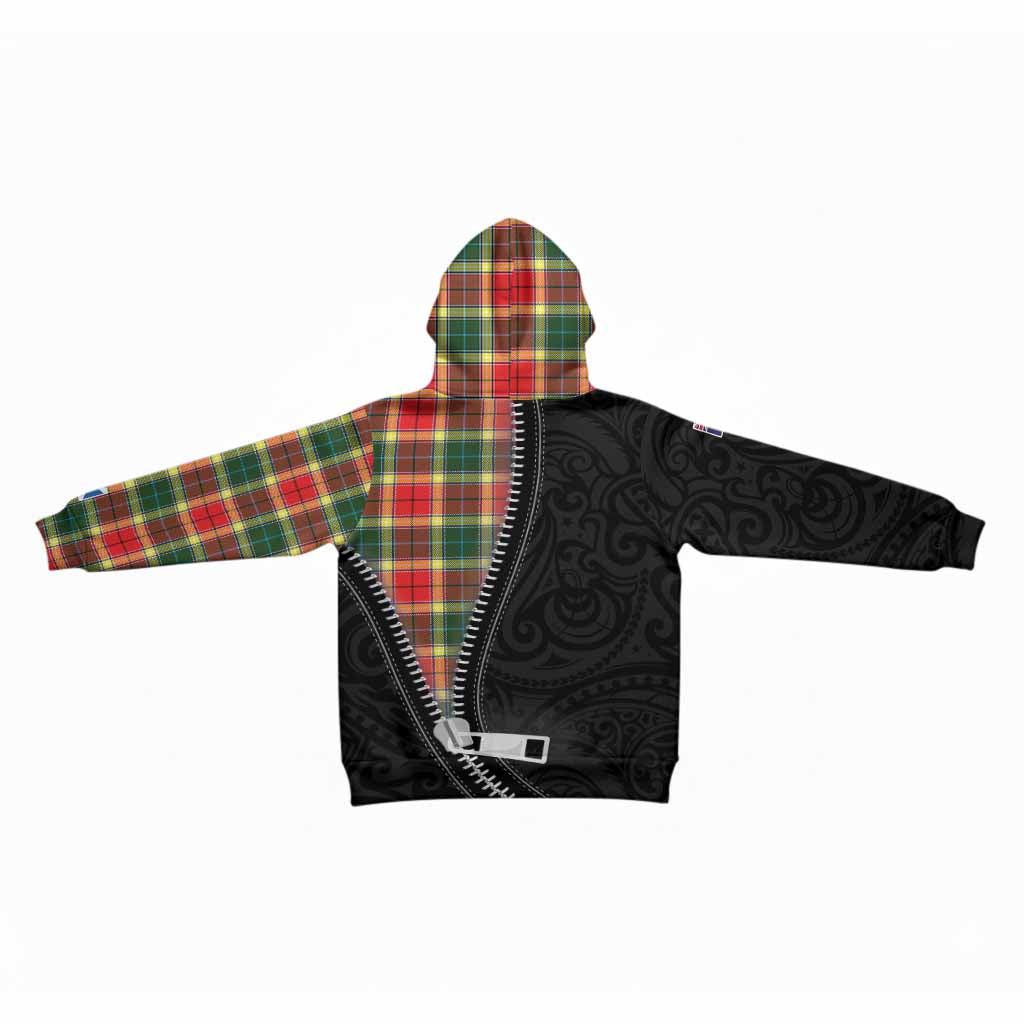 Gibson (Gibbs or Gibsone) Tartan Kid Hoodie New Zealand Pattern Unique Zipper Stylized
