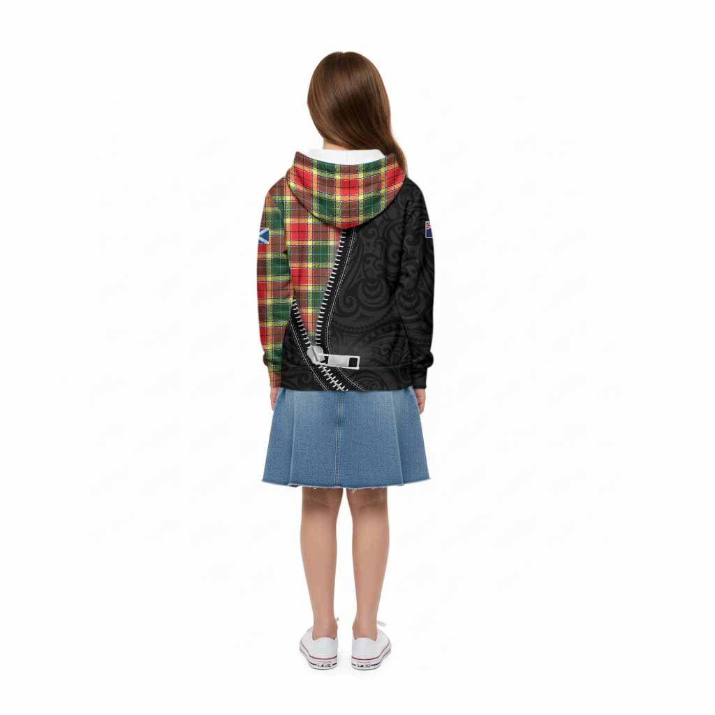 Gibson (Gibbs or Gibsone) Tartan Kid Hoodie New Zealand Pattern Unique Zipper Stylized