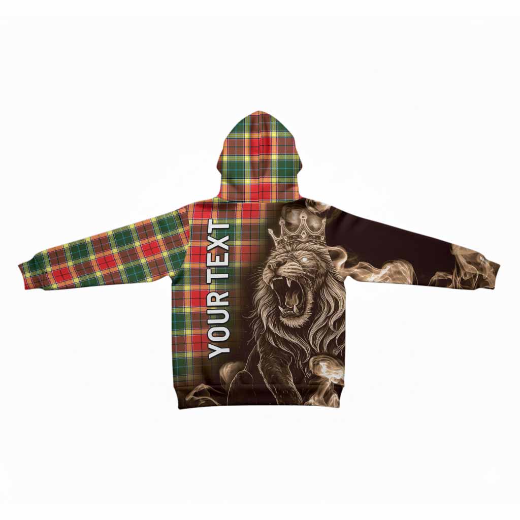 Gibson (Gibbs or Gibsone) Tartan Kid Hoodie Roaring Lion Heritage