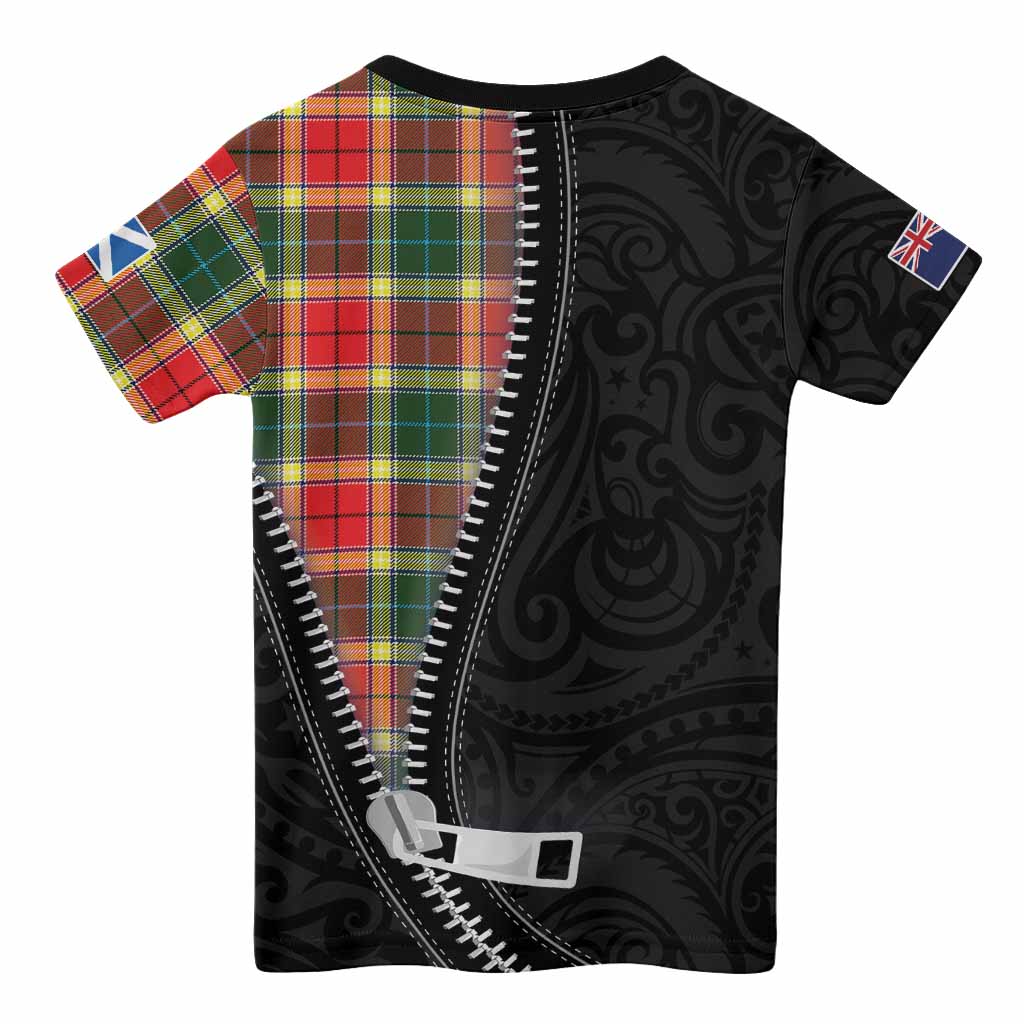 Gibson (Gibbs or Gibsone) Tartan Kid T-shirt New Zealand Pattern Unique Zipper Stylized