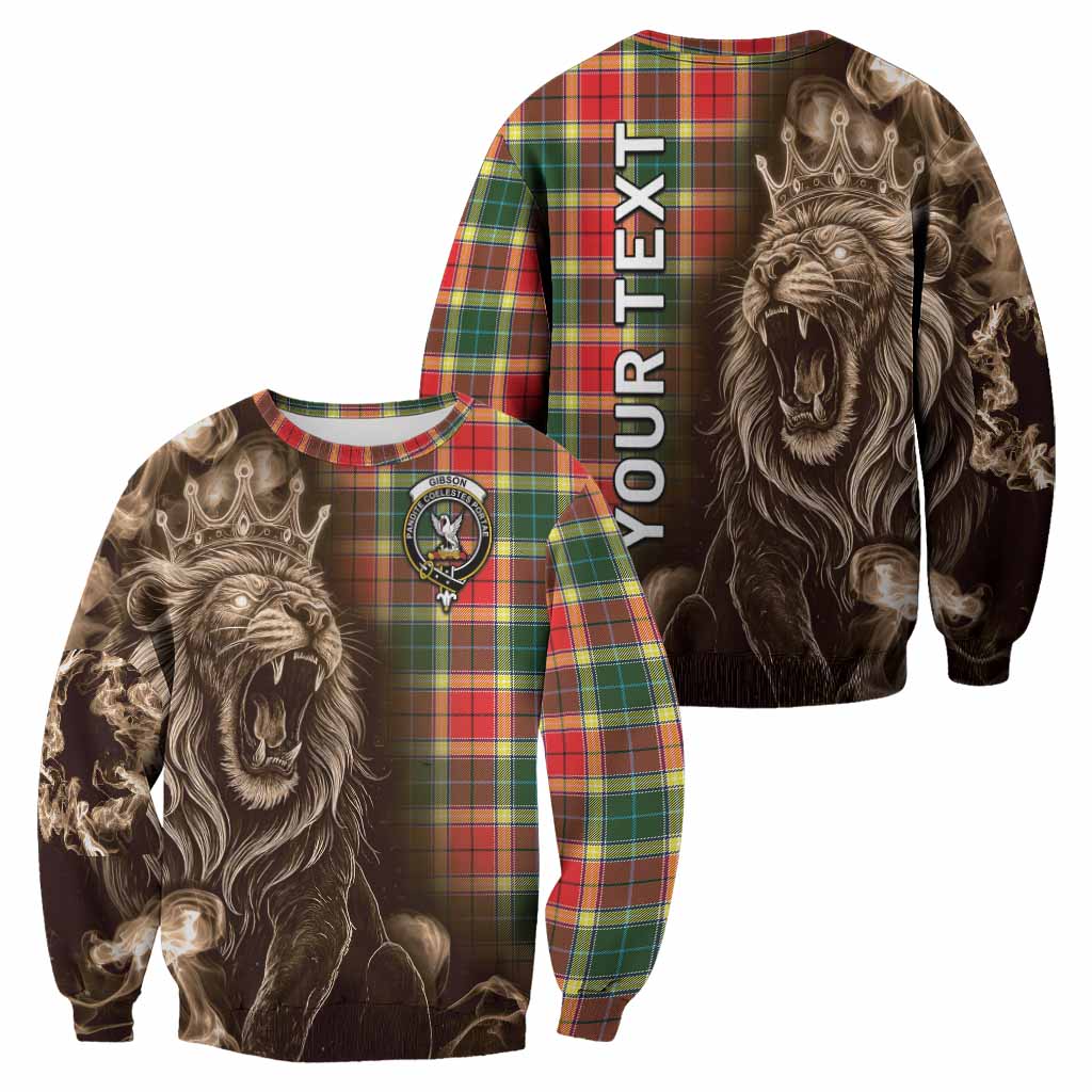 Gibson (Gibbs or Gibsone) Tartan Sweatshirt Roaring Lion Heritage