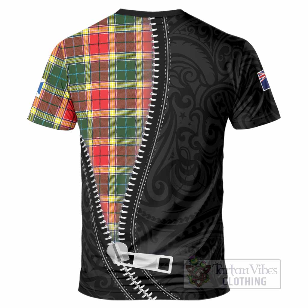 Gibson (Gibbs or Gibsone) Tartan T-Shirt New Zealand Pattern Unique Zipper Stylized